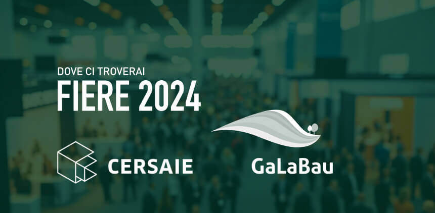 Le Fiere 2024: GaLaBau e Cersaie